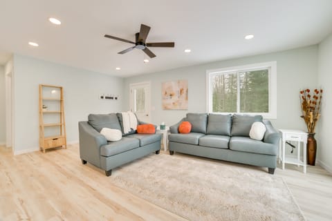 3 Mi to Lake Huron: Secluded Home in Rogers City House in Michigan