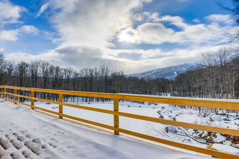 Stratton Mtn Ski Chalet w/ Giant Views in Winhall House in Winhall
