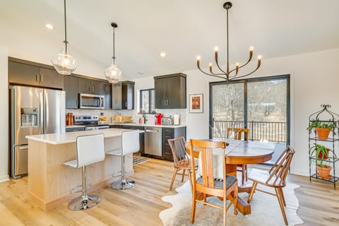 Deck w/ Forest Views: Modern Home in Rochester! House in Rochester