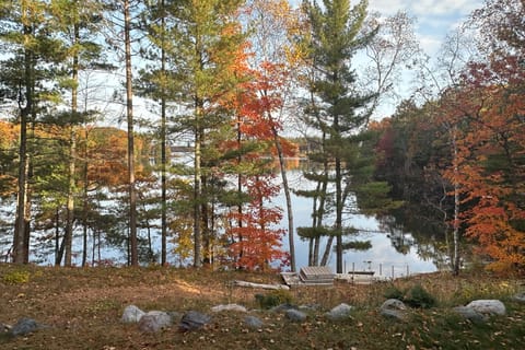 Lakefront Gem w/ Dock & Views in Lac Du Flambeau House in Wisconsin