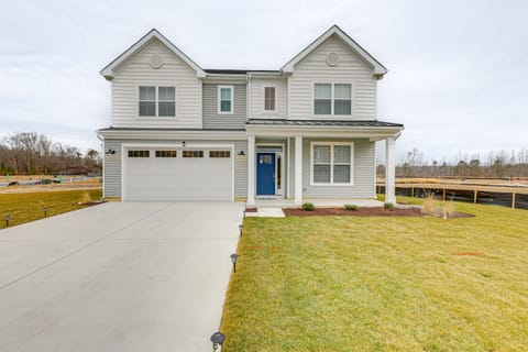 8 Mi to Bethany Beach: Delaware Family Home House in Sussex County