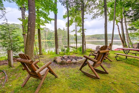 Lakefront Home w/ Private Beach in Rhinelander! House in Wisconsin