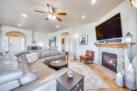 Mtn-View Paradise Near USAFA in Colorado Springs! House in Black Forest