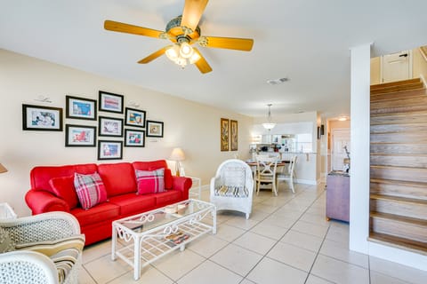 Steps to Sand: PCB Condo w/ Gulf-View Balconies! Apartment in Sunnyside