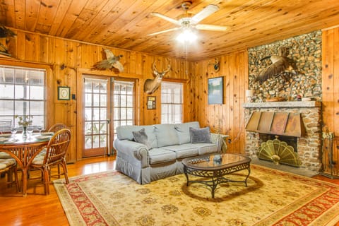 Private Dock + Porch: Serene Lake Greenwood Escape Cottage in Lake Greenwood