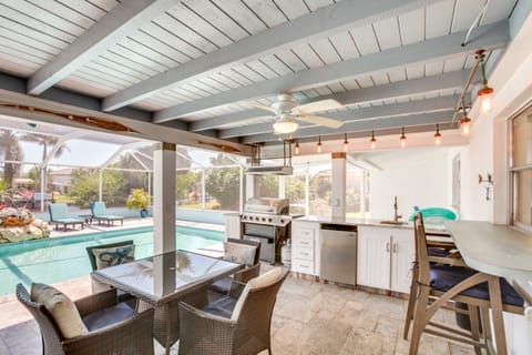 2 Mi to Beach: Canal-Front Home in Cape Coral! House in Cape Coral