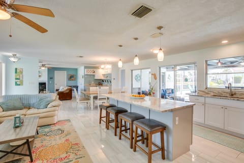 2 Mi to Beach: Canal-Front Home in Cape Coral! House in Cape Coral