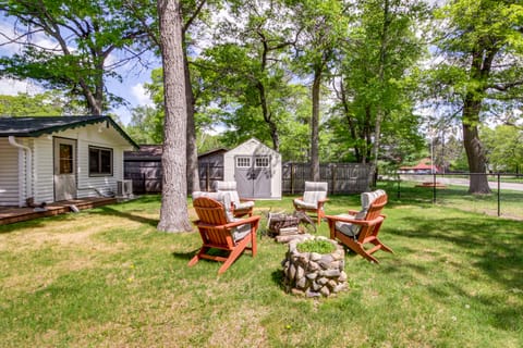 Near Golf & Lake: Breezy Point Resort Log Cabin House in Breezy Point