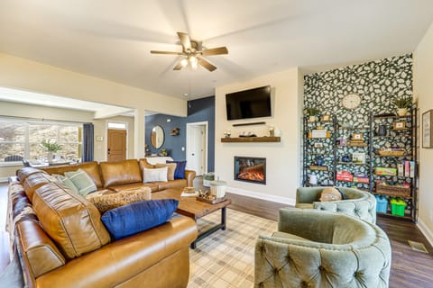 Gated Community w/ Perks: North Carolina Hideaway House in Caldwell