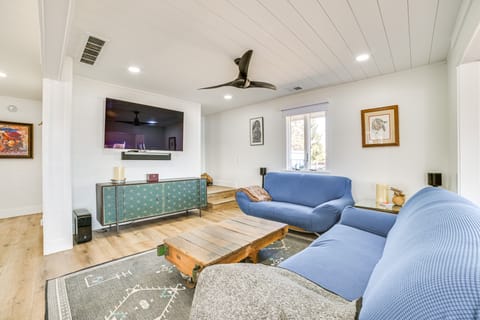 Deck & Scenic Views: Lakefront Cottage in Hale! Cottage in Michigan