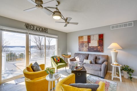 3 Mi to the Lake: Rocky Mount Home w/ Water Views! House in Lake of the Ozarks