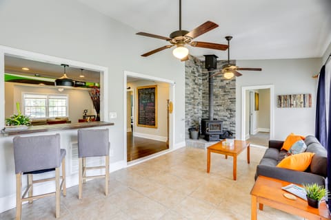 7 Mi to Dtwn: Family Retreat in Chattanooga House in East Ridge