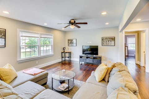 7 Mi to Dtwn: Family Retreat in Chattanooga House in East Ridge