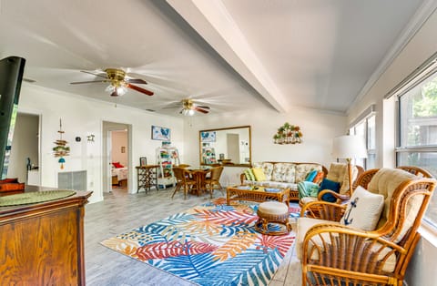 Boat Slip & Fire Pit: Peaceful Homosassa Home House in Homosassa