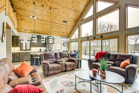 Fish & Swim: Lakefront Mora Home on 2 Acres! House in Minnesota