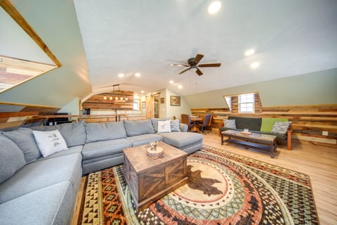 Home w/ River View & Game Room in Tidioute! House in Allegheny River
