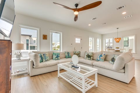 Steps to Beach: New Navarre Home w/ Ocean Views! House in Pensacola Beach