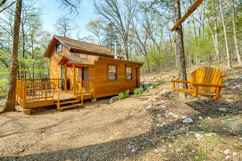 Walk to White River: Cotter Cabin w/ Fire Pit! House in Arkansas
