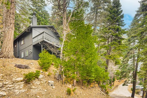 2 Mi to Lake Arrowhead: Treetop Retreat w/ Deck House in Lake Arrowhead