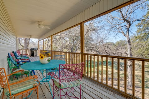'Pecan Creek Haus' Lake LBJ Retreat w/ Boat Dock! House in Lake Lyndon B Johnson