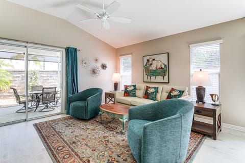 Village of Collier Retreat w/ Golf Cart & Lanai! House in The Villages