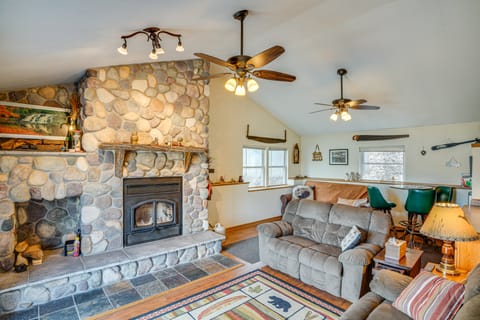 Near Hiking: Lakefront Getaway in Campbellsport! House in Wisconsin