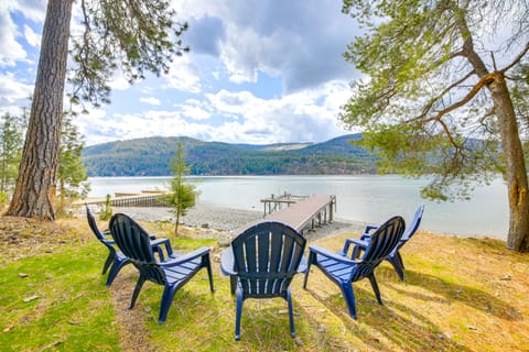 Peaceful Cabin w/ Dock on Lake Pend Oreille House in Lake Pend Oreille
