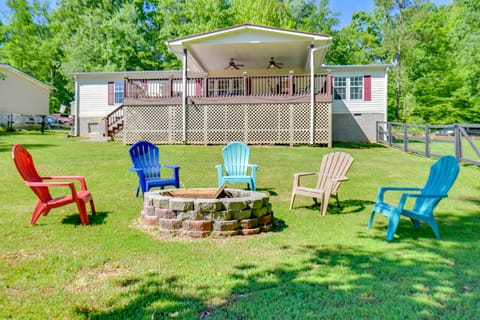 Private Dock: Pet-Friendly Home on Lake Sinclair House in Lake Sinclair