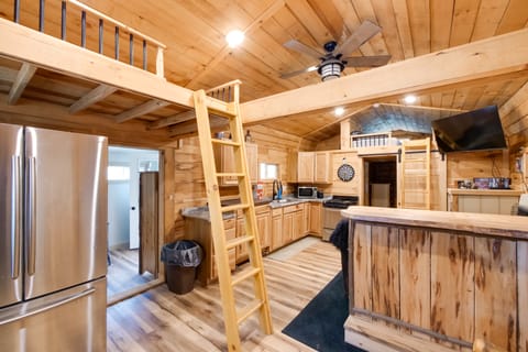 1 Mi to Mohican River: Wooded Retreat w/ Trails! House in Ohio