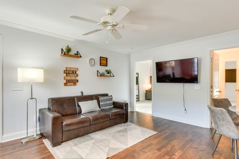 Walk to Shops & Dining: Downtown Condo in Helen Apartment in Helen