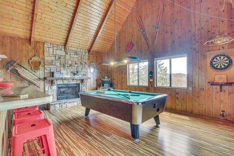 Partial Lake Arrowhead View: Cabin w/ Game Room! House in Lake Arrowhead
