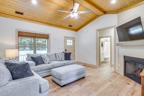 Walk to Lake Gaston: Family Home w/ Yard House in Lake Gaston