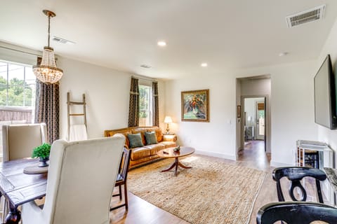 Large Yard: 'Pascagoula Peach' Home in Baton Rouge House in Baton Rouge