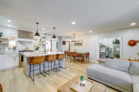 Walk to Big Bear Marina: Modern Home w/ Hot Tub! House in Big Bear