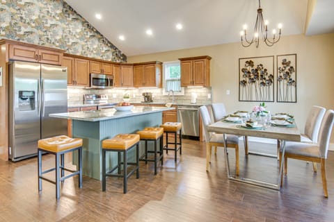 Walk to Dtwn Waynesville: Home w/ Deck! House in Waynesville