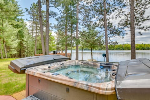 Gorgeous Lake Arbutus Getaway w/ Dock & Boat House House in Wisconsin