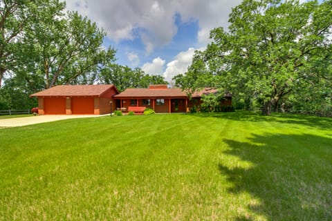 11 Mi to Maple Lake: 5-Acre Property in Fertile! House in Minnesota