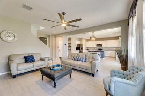 16 Mi to State Farm Stadium: Quiet Gem w/ Games House in Goodyear