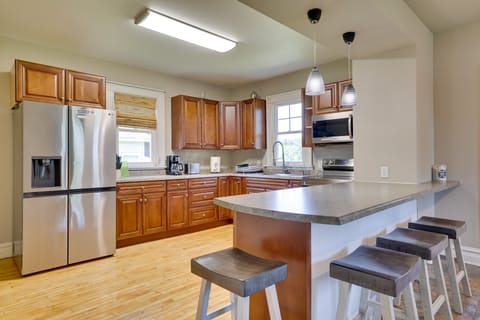 Gas Grill & Porch: Rural Hixton Vacation Home! House in Wisconsin