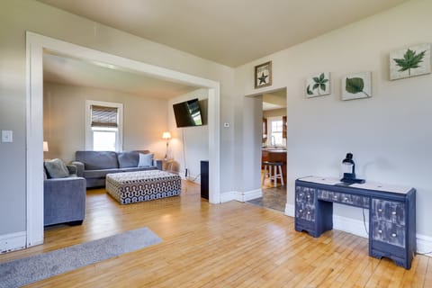 Gas Grill & Porch: Rural Hixton Vacation Home! House in Wisconsin