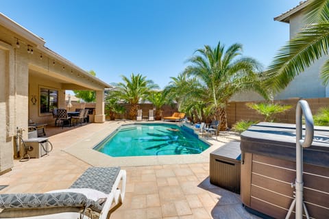Private Hot Tub: Pet-Friendly Maricopa Escape! House in Maricopa