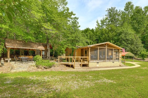 Serene Cabin w/ Pond & Creek on South Saluda River House in Pickens County