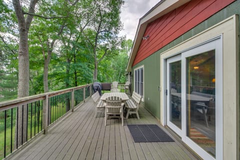 2 Mi to Marina: Family Home w/ Dock on Sibley Lake House in Pequot Lakes