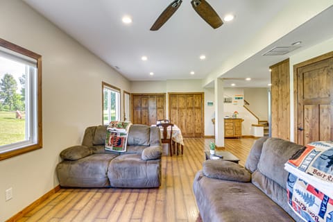 'Elbow Lake Escape' w/ Dock in Underwood! House in Minnesota