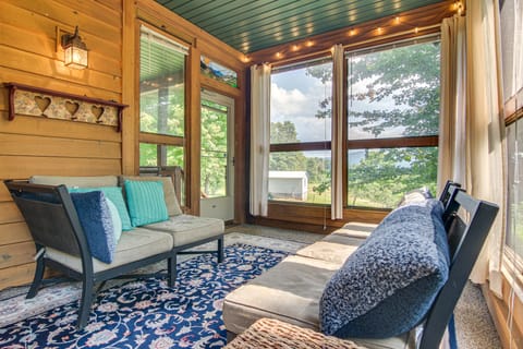 Wraparound Porch w/ Views: Blue Ridge Mtn Gem! House in Mitchell County