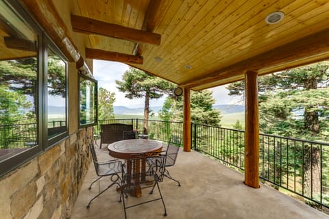 Secluded Angel Fire Retreat: Deck + Stunning View! House in Angel Fire