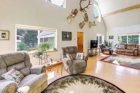 Private Hot Tub: 'Enchanted Hideaway' in Lincoln! House in Idaho