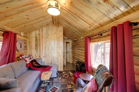 McGregor Lake Access: Cabin in Wooded Wilderness House in Idaho