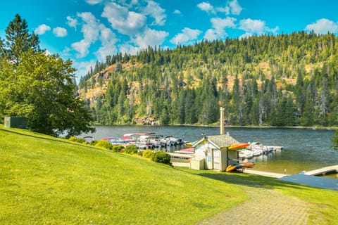 Cozy 2BR Condo Walk to Lake, Saltwater Pool & Golf Apartment in Kootenai County