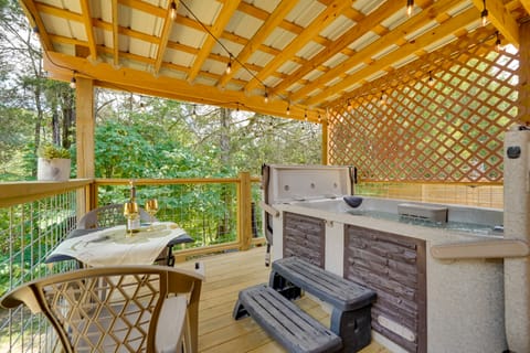 1 Mi to Douglas Lake: Blissful Escape w/ Hot Tub! House in Douglas Lake